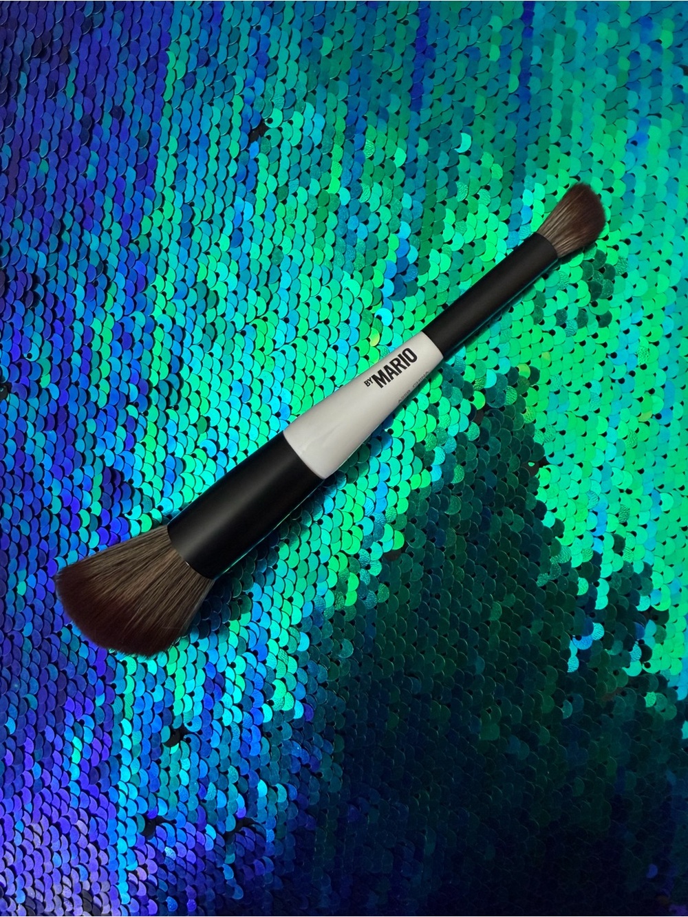 Makeup by Mario F1 Dual Ended Brush Blush Contour Bronzer Makeup